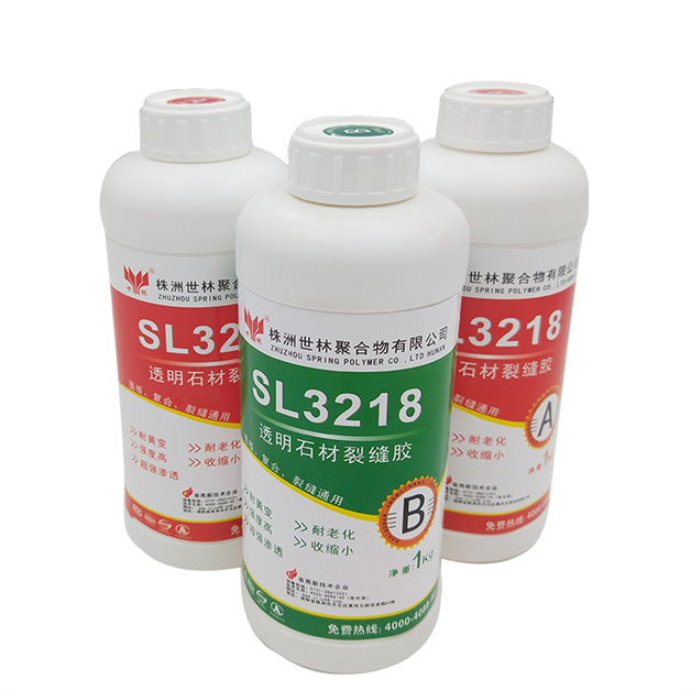 大理石加工出現裂縫,需要用什么膠修補?